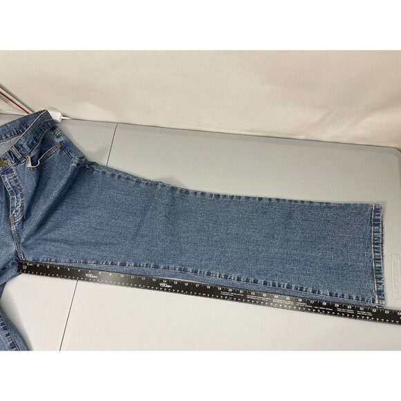 Lauren Ralph Lauren Jeans Co Classic Bootcut Pocket Flap Western Blue Womens 10 - Picture 12 of 14